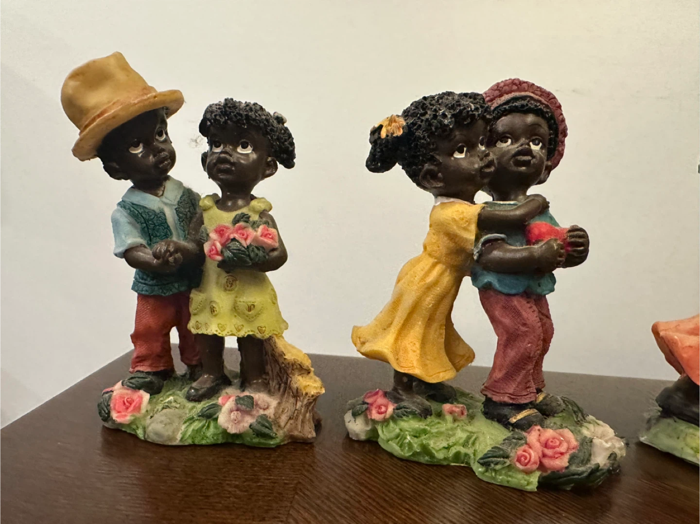 Vintage African American Figurine Set - photo 2