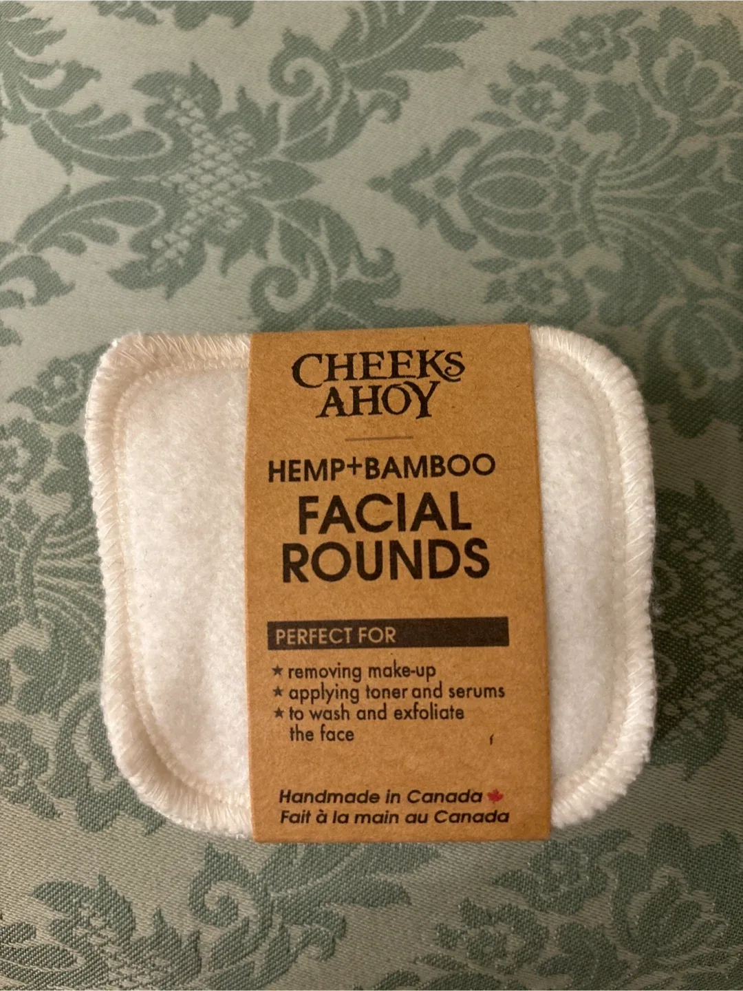 Cheeks Ahoy Hemp + Bamboo Facial Rounds thumbnail