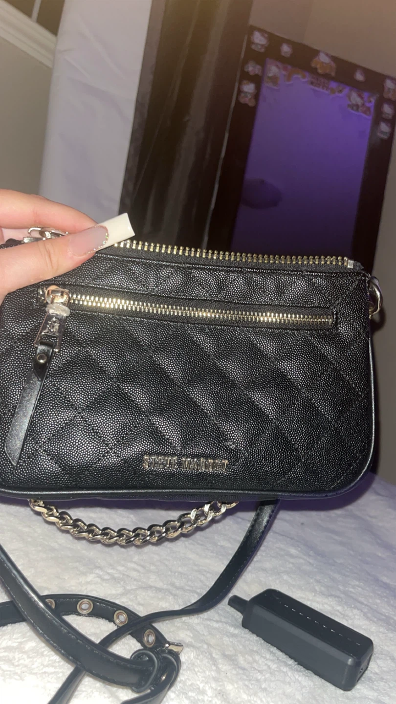 Steve Madden Black Quilted Crossbody Bag - photo 2