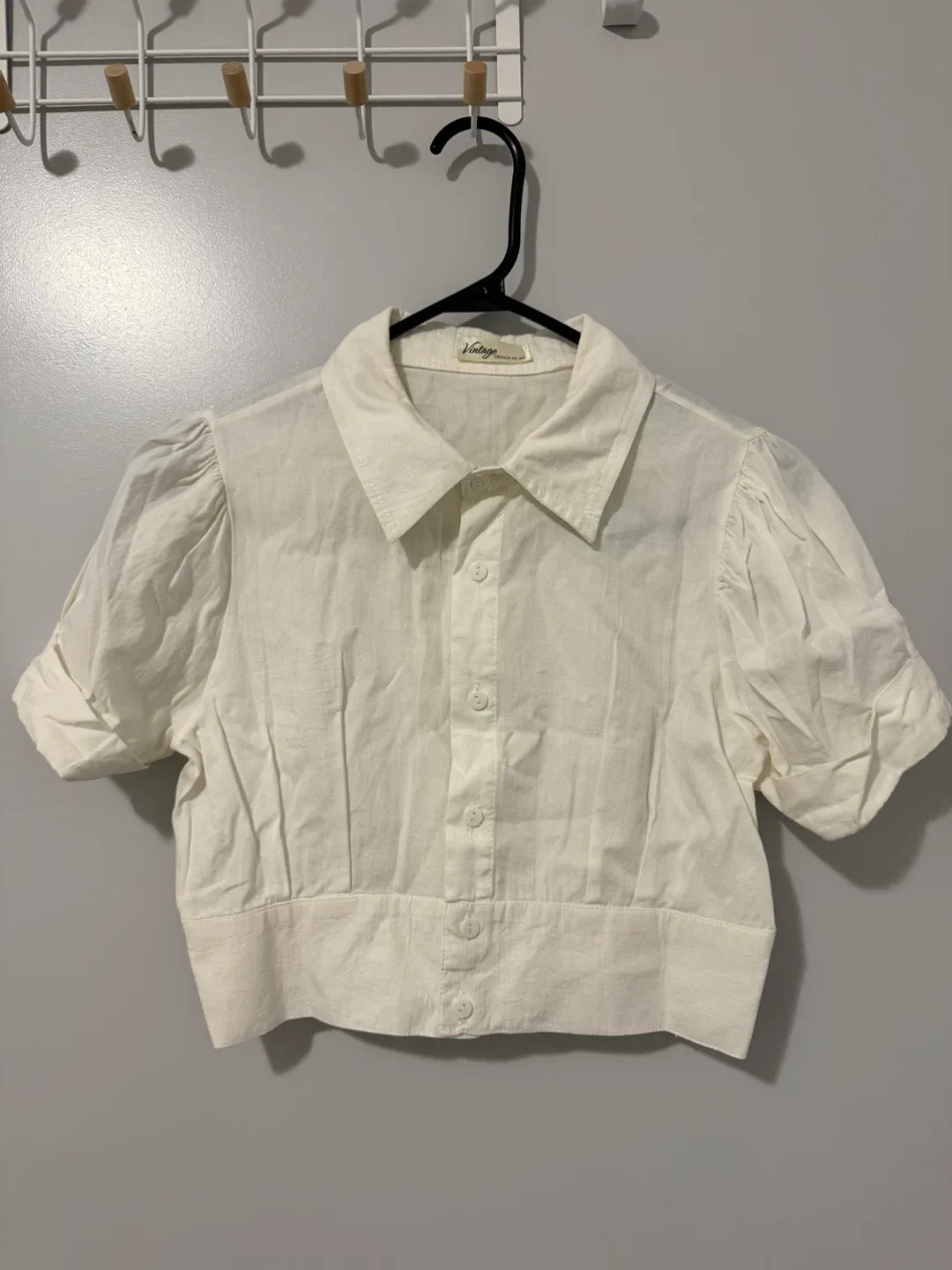 Vintage crop top - size small thumbnail