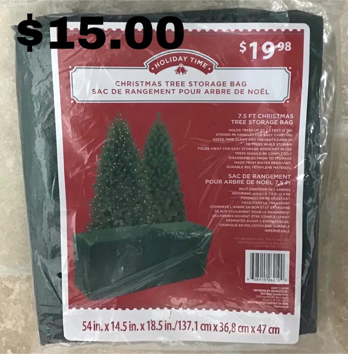 Christmas Stockings, Garland, Tree Skirt & Storage Bag image indicator(2)