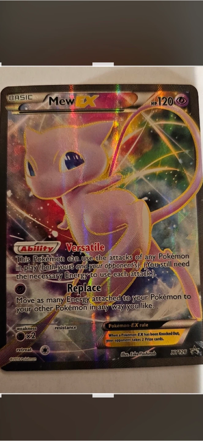 Mew EX Pokemon Card