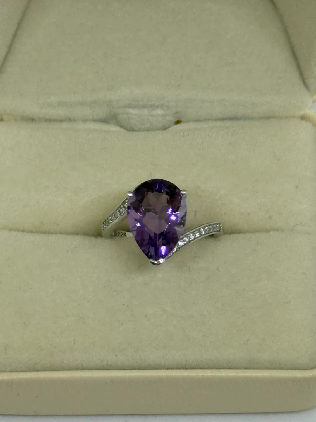 Amethyst S925 Silver Ring thumbnail