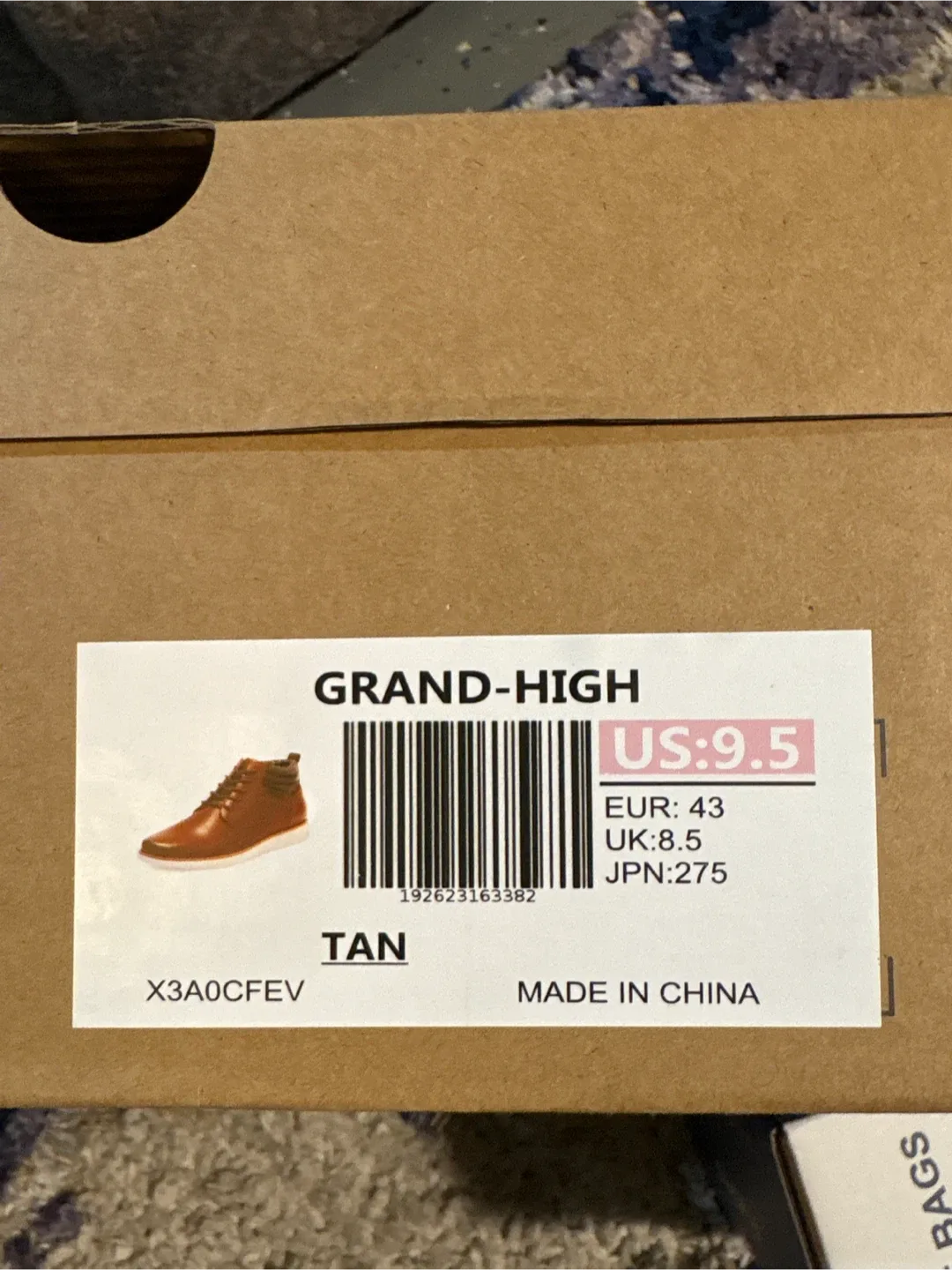 Bruno Marc Grand-High Tan Boots - US 9.5 image indicator(3)