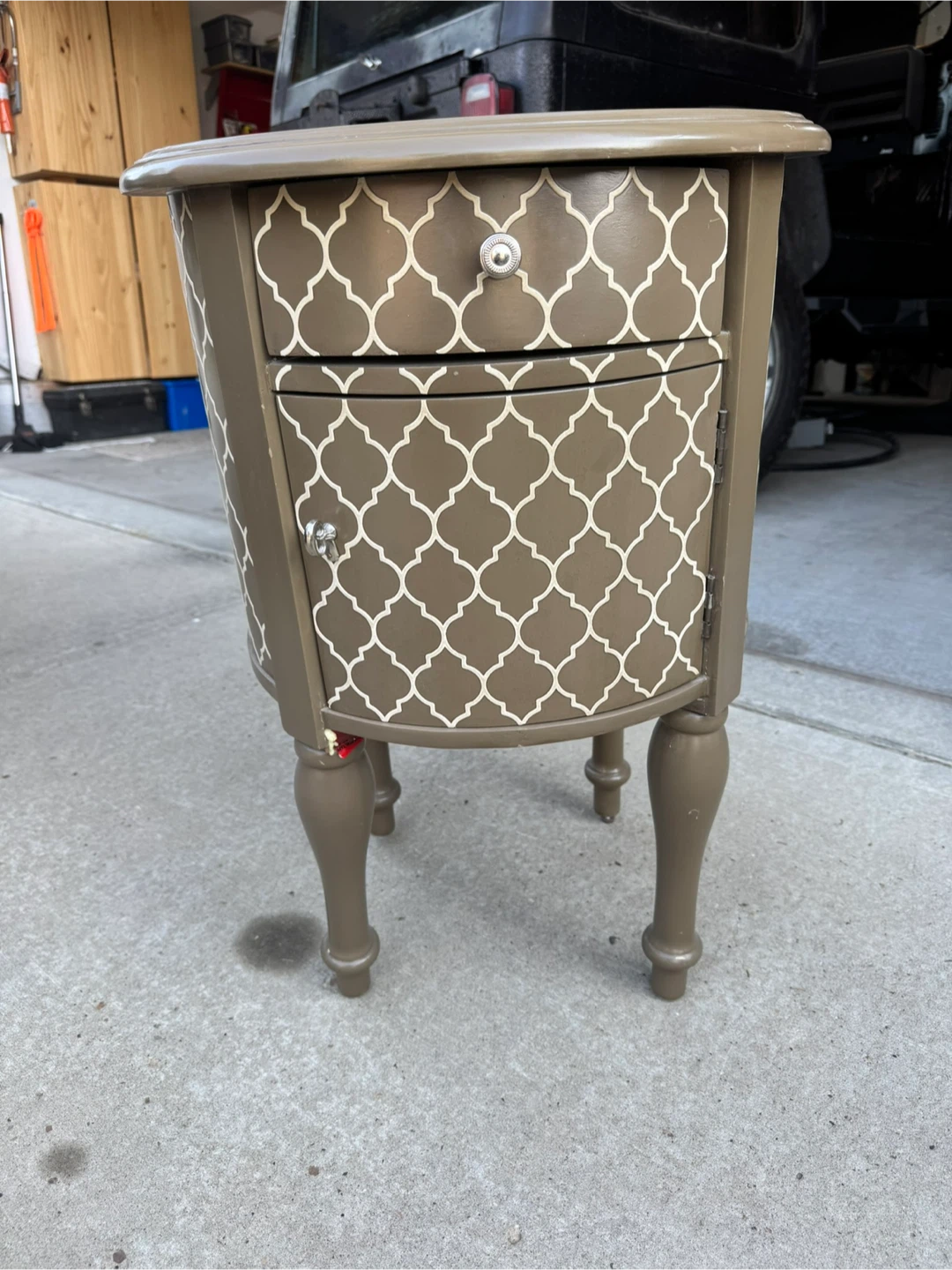 Accent Table with Storage - photo 2