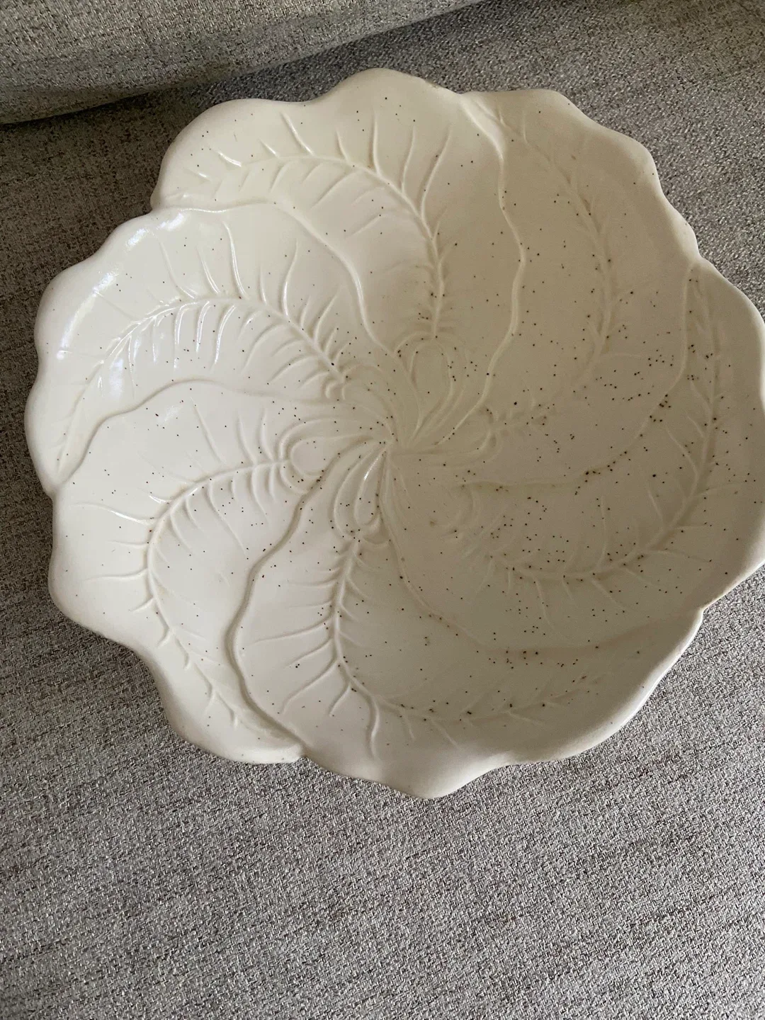 Vintage stoneware salad bowl image indicator(2)