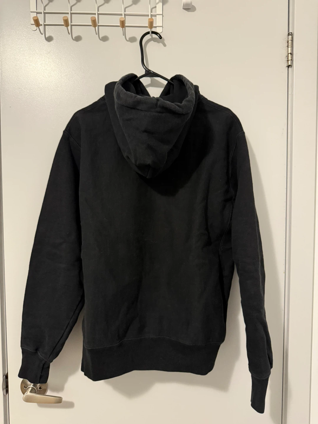 Champion Reverse Weave Hoodie - Black, Size Medium - photo 3