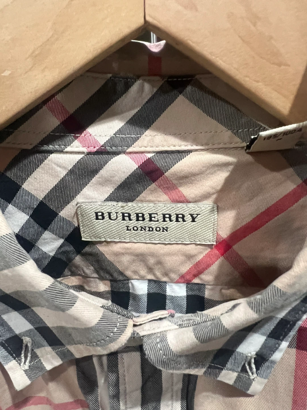 Burberry London Plaid Button-Down Shirt & Tie Set - photo 5