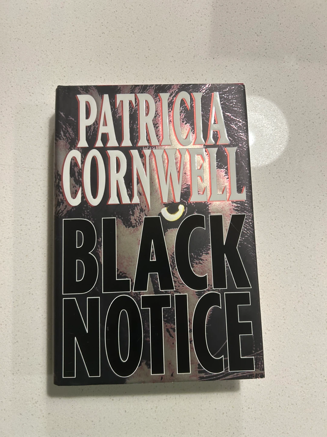 Patricia Cornwell Black Notice Book