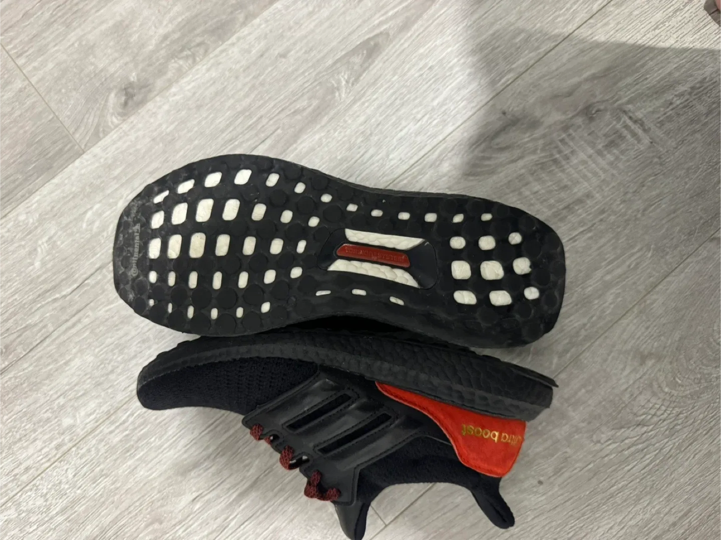 Adidas Ultra Boost Black/Red image indicator(3)
