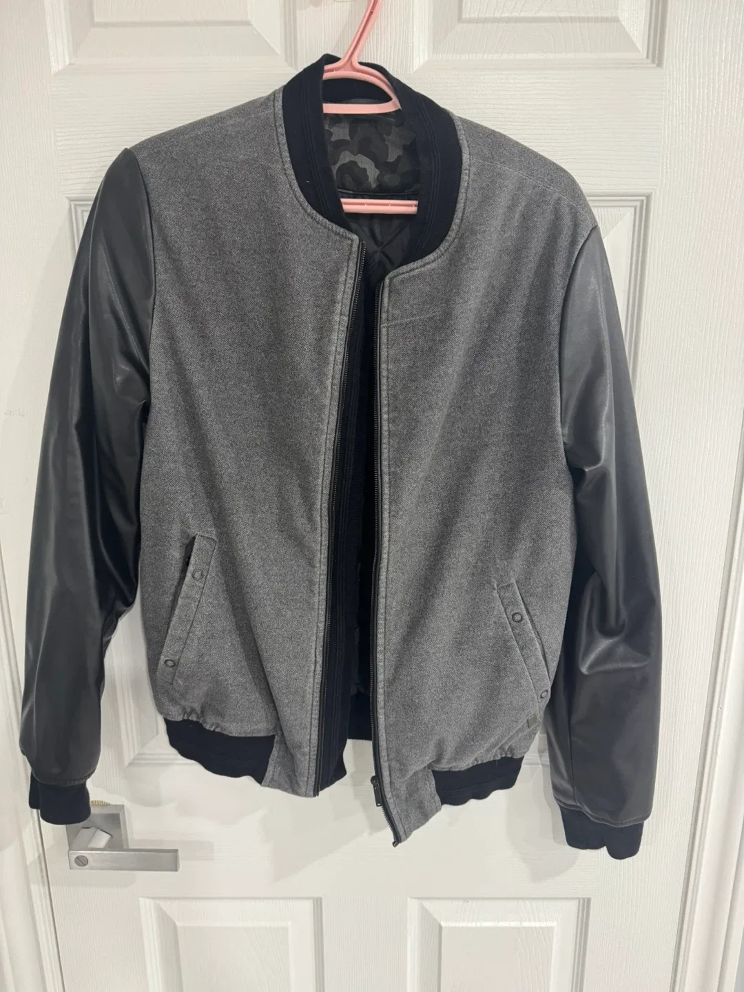 Zara Man Bomber Jacket - Size S thumbnail
