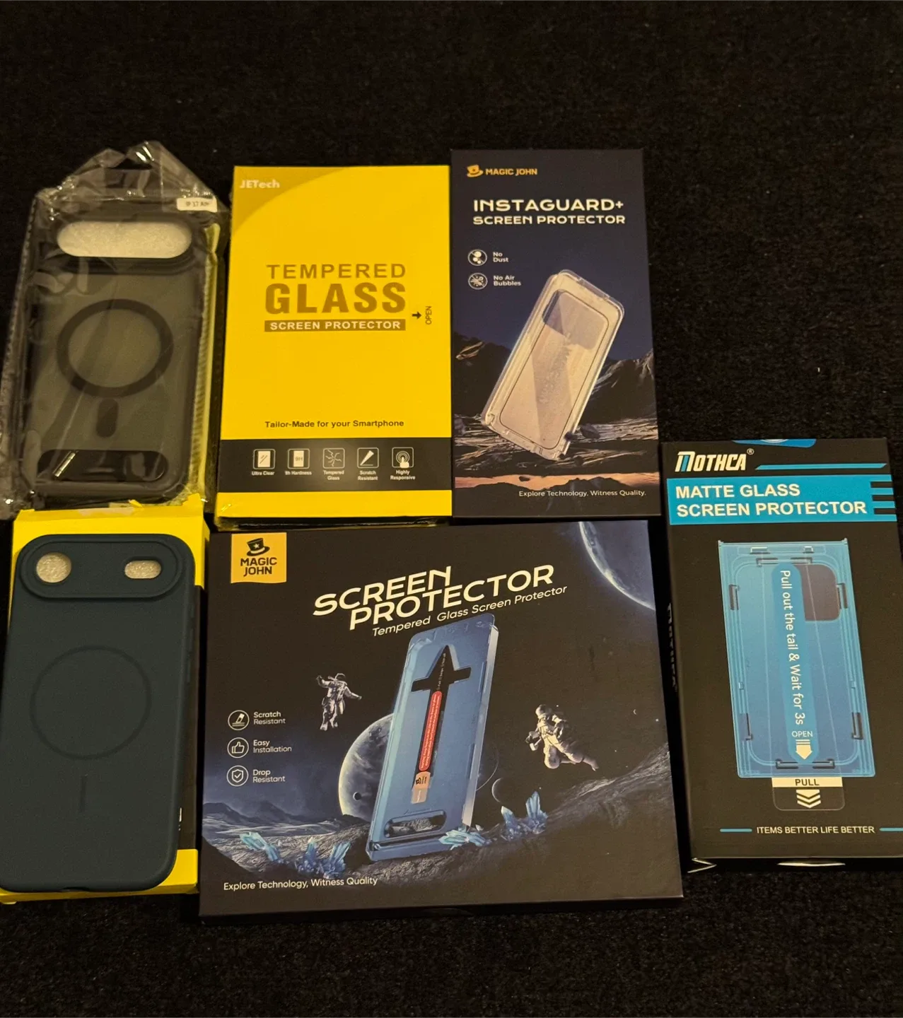iPhone Air cases (2x) + screen protectors (7x) worth $130+ thumbnail
