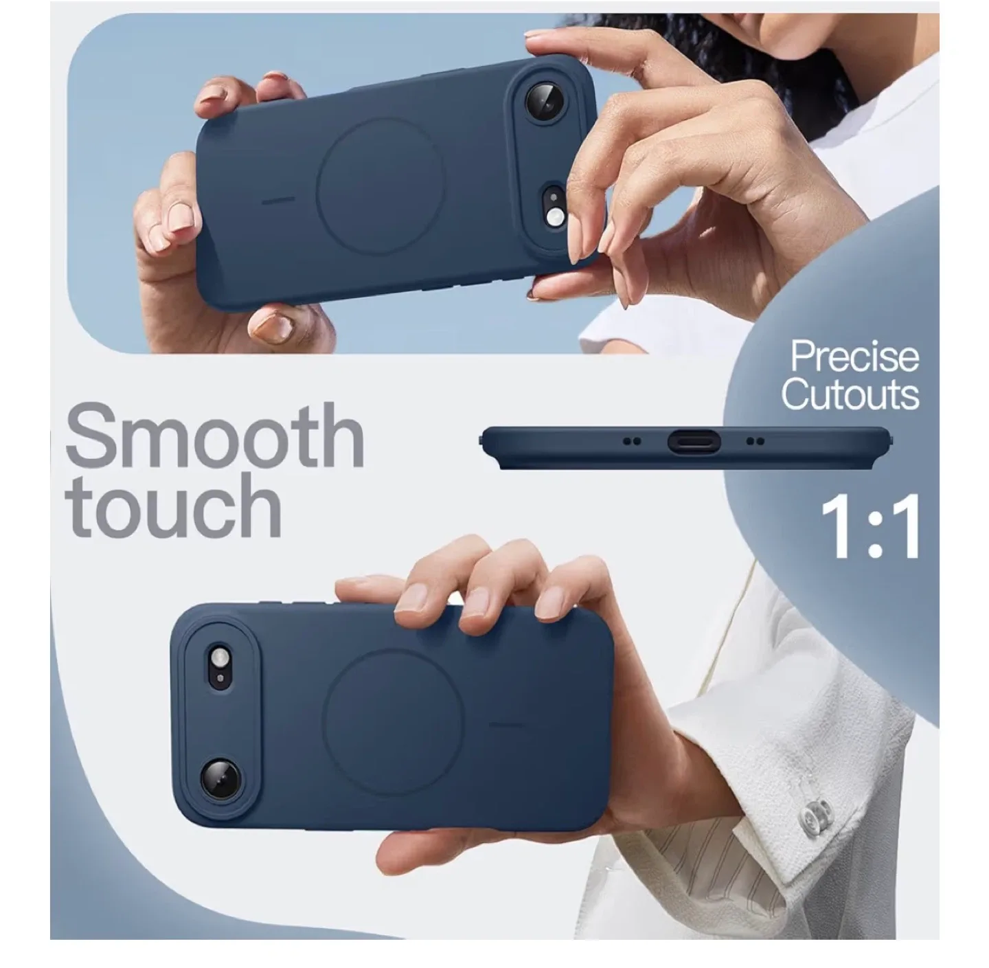 iPhone Air cases (2x) + screen protectors (7x) worth $130+ image indicator(3)