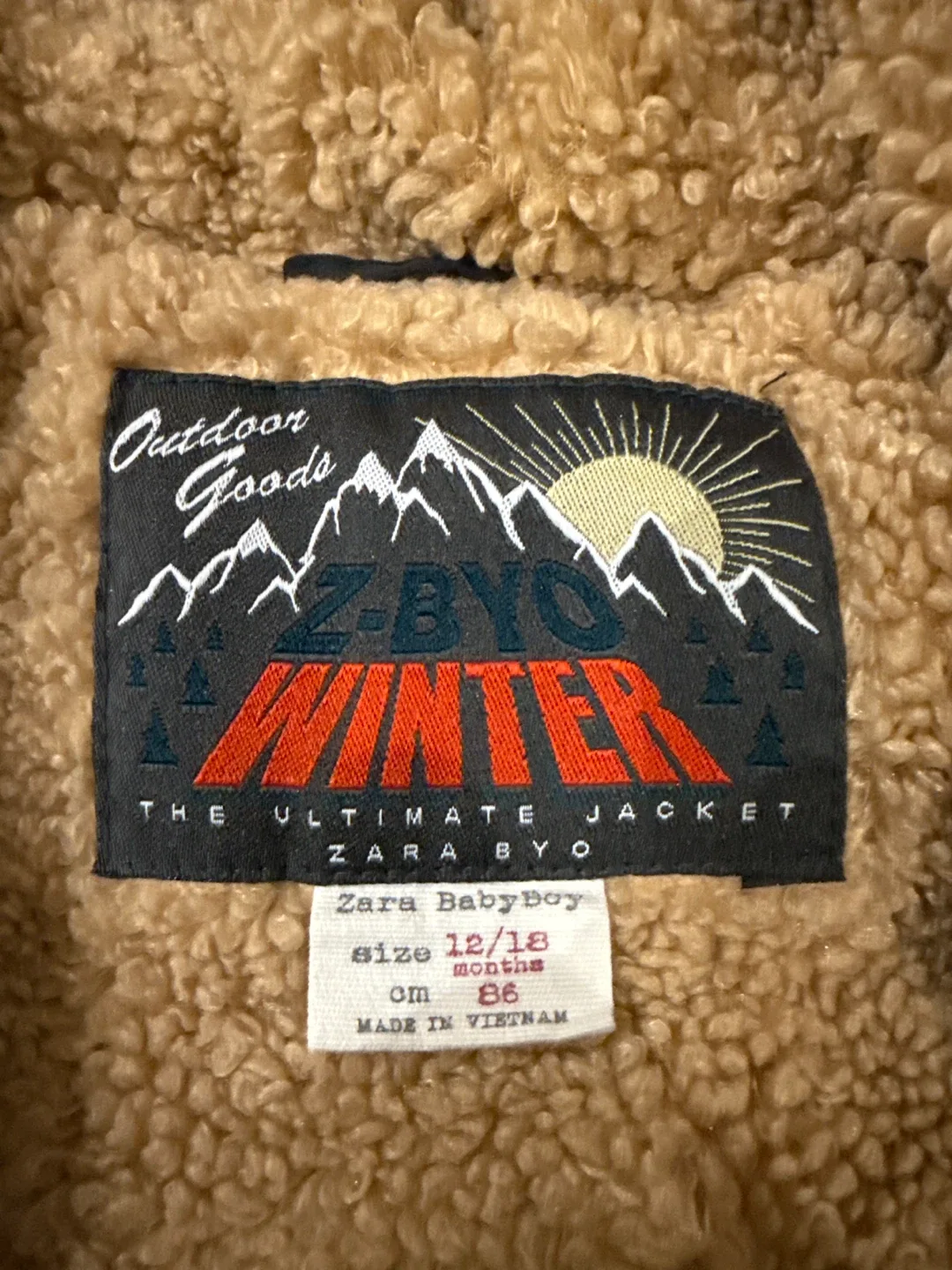 Zara BabyBoy Winter Jacket Size 12/18 Months image indicator(5)