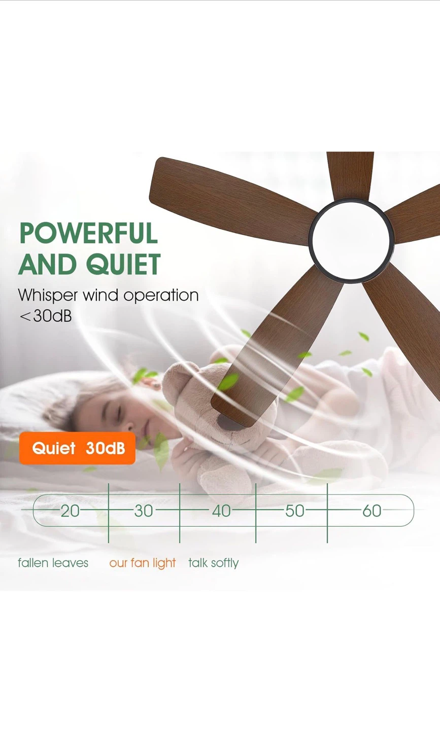 41in Ceiling Fan Light with Remote - photo 4