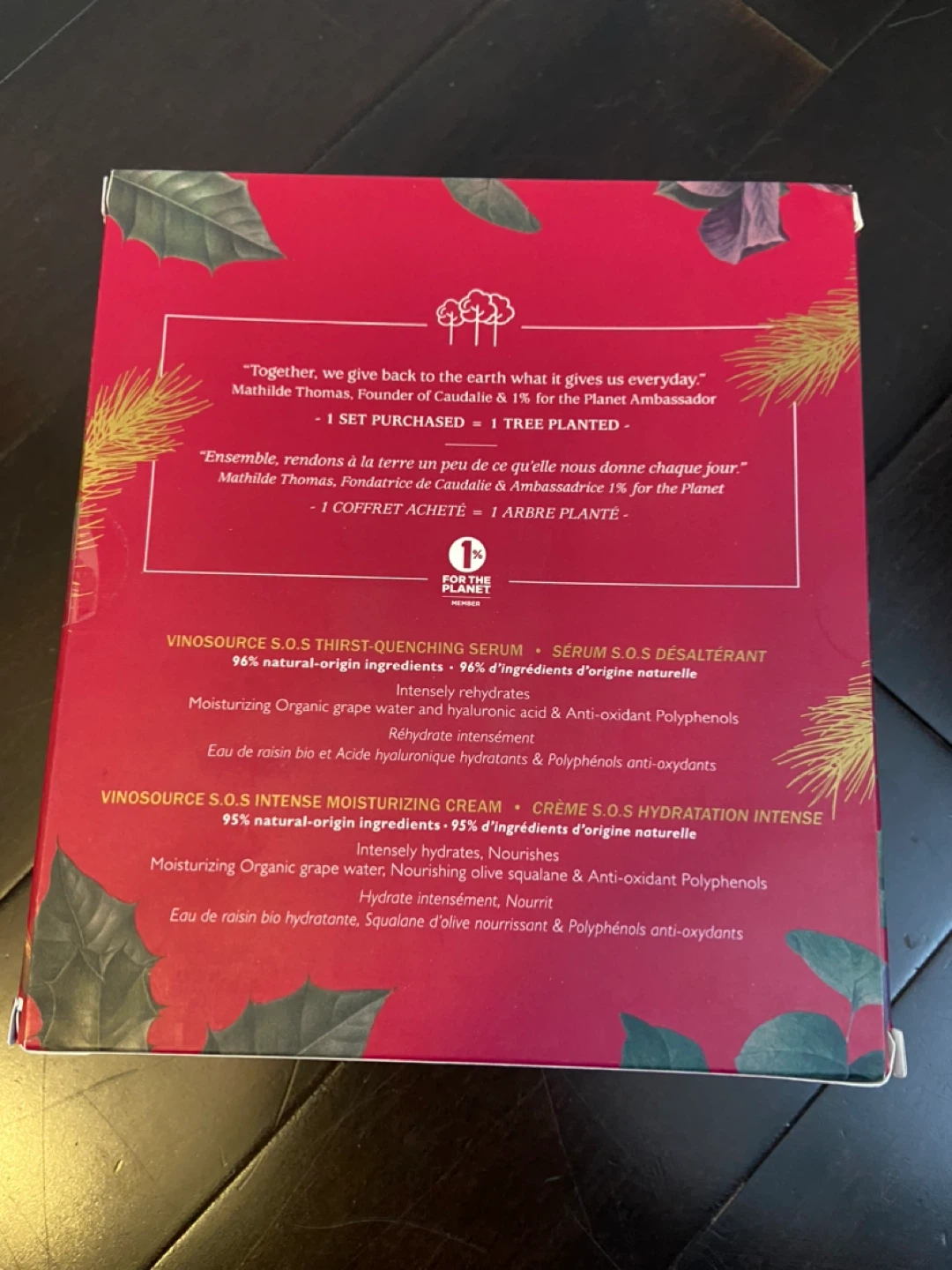 Caudalie Vinosource S.O.S Intense Hydration Duo - NEW - photo 2