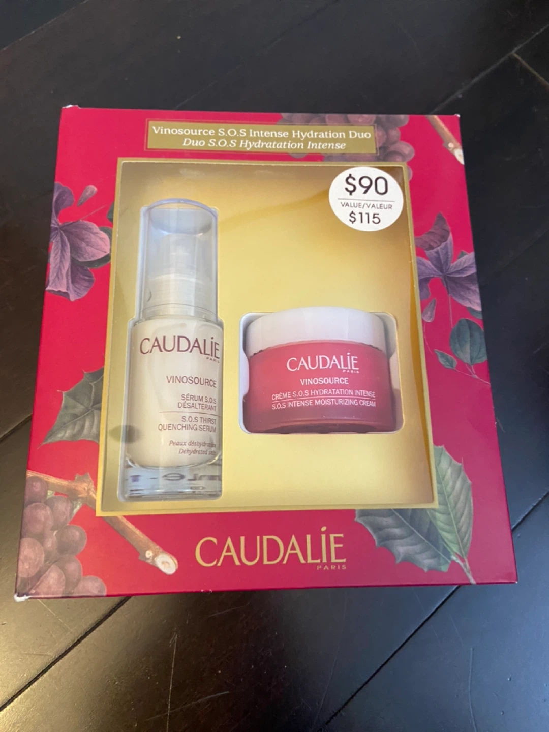 Caudalie Vinosource S.O.S Intense Hydration Duo - NEW