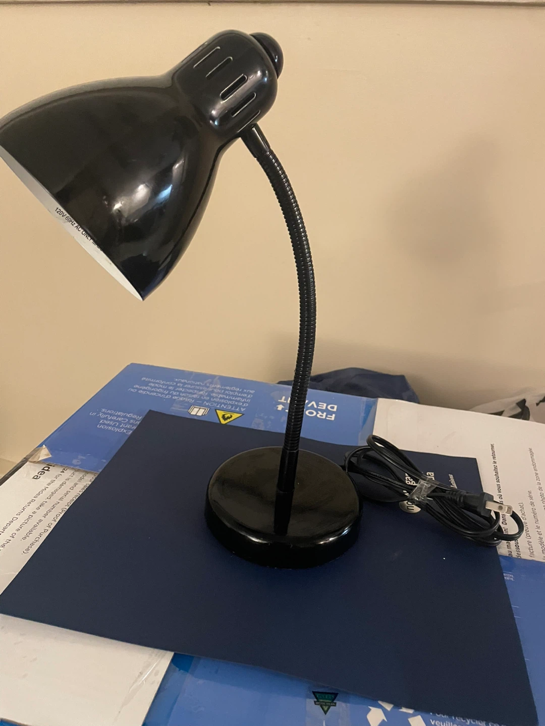 Black Desk Lamp