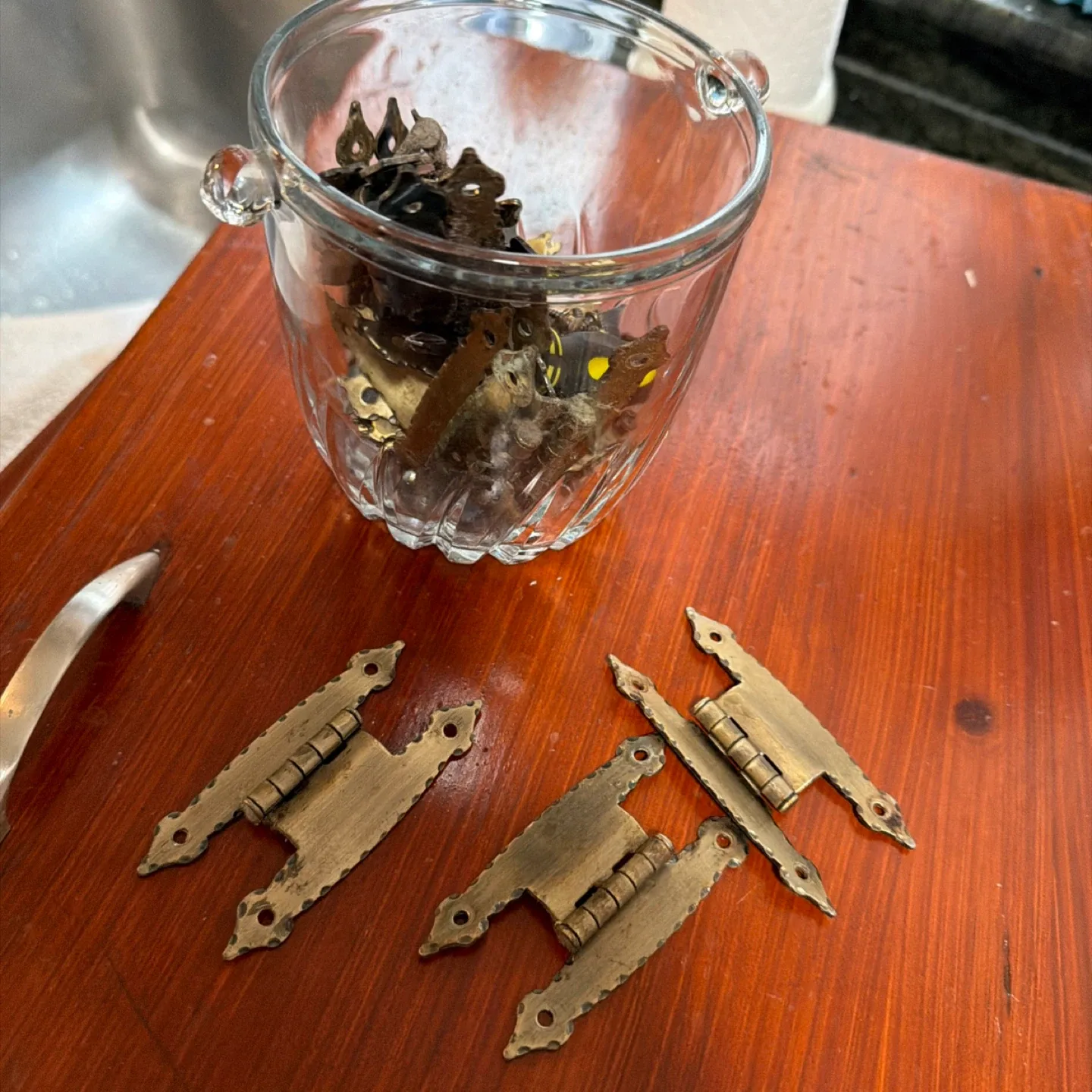 Vintage Cabinet Hinges image indicator(3)