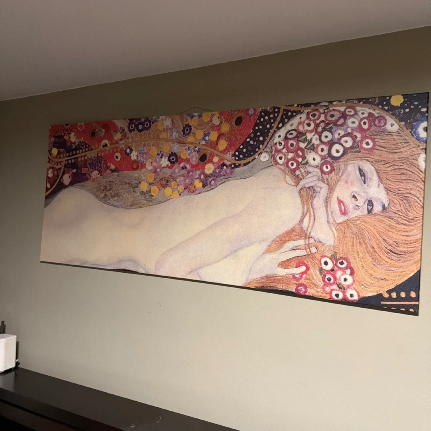 Klimt's 'Water Serpents I' Canvas Print image indicator(5)