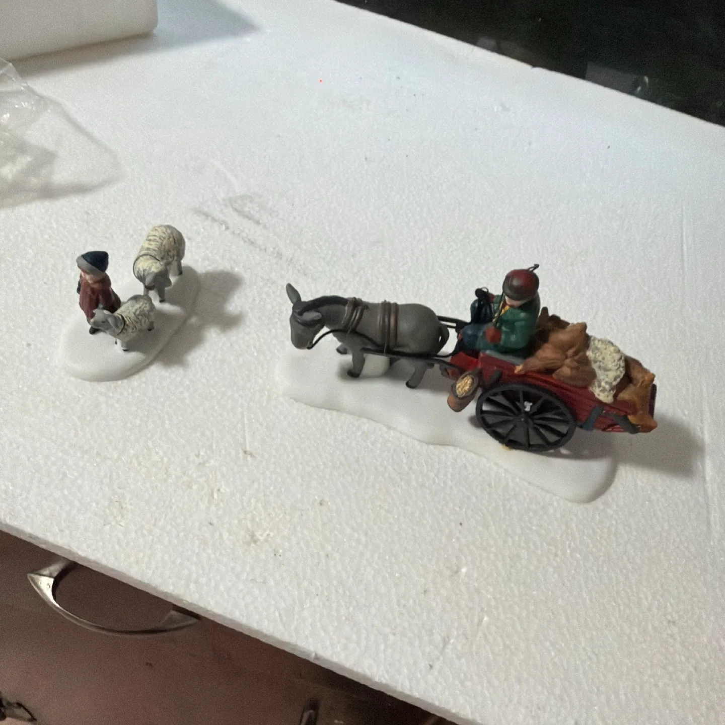 Heritage Village Collection "Bringing Fleeces to the Mill" image indicator(3)