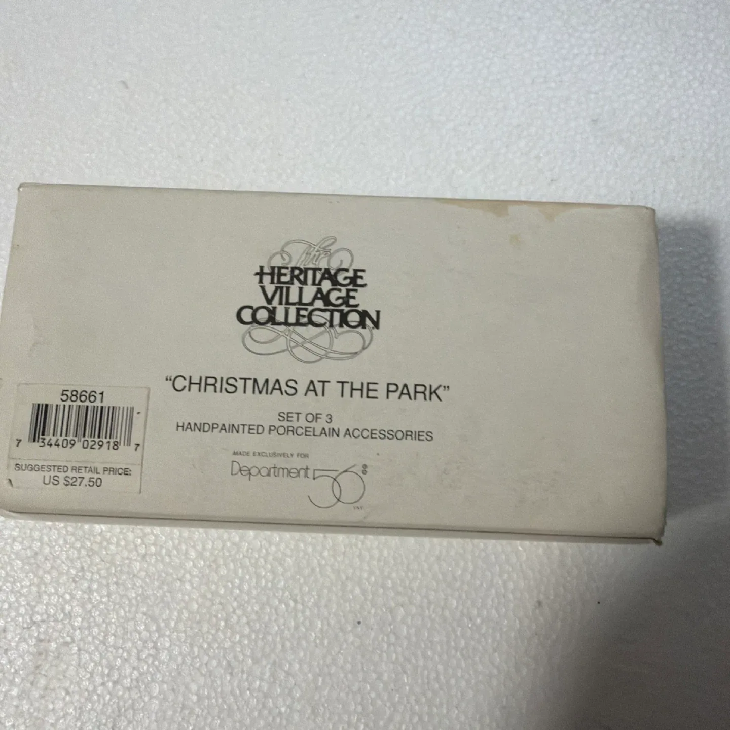 Department 56 Heritage Village Collection Christmas at the Park thumbnail