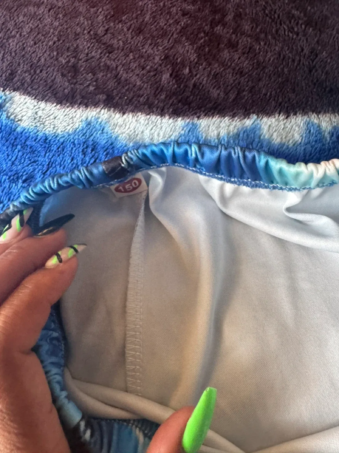 Blue Soccer Kids Tracksuit - Size 150 image indicator(3)