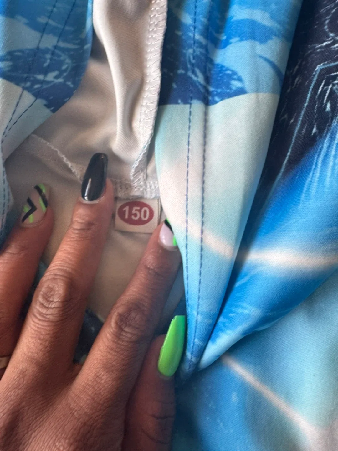 Blue Soccer Kids Tracksuit - Size 150 image indicator(5)