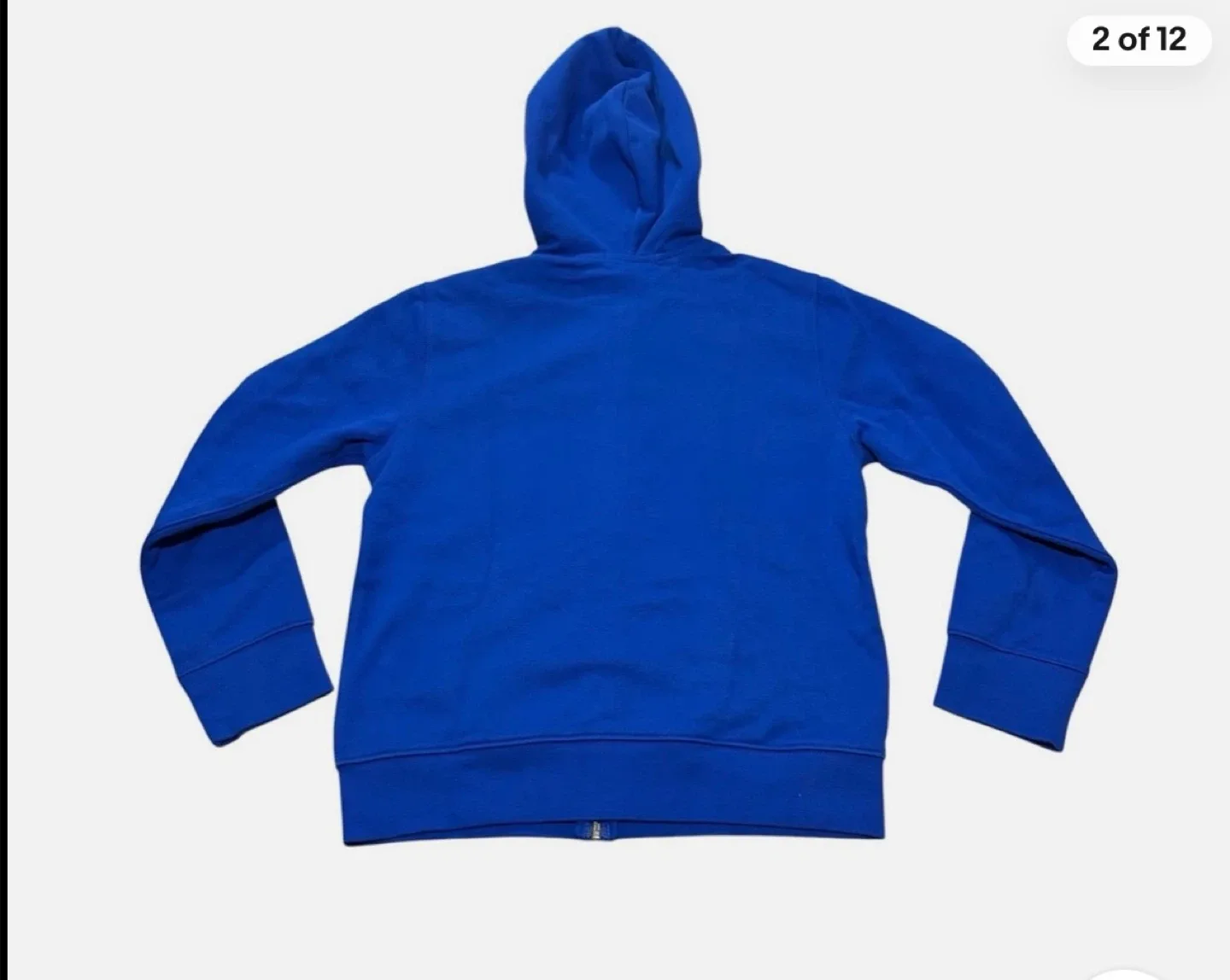 Polo Ralph Lauren Hoodie Boys Large (14-16) Blue Paint Logo NWT image indicator(2)