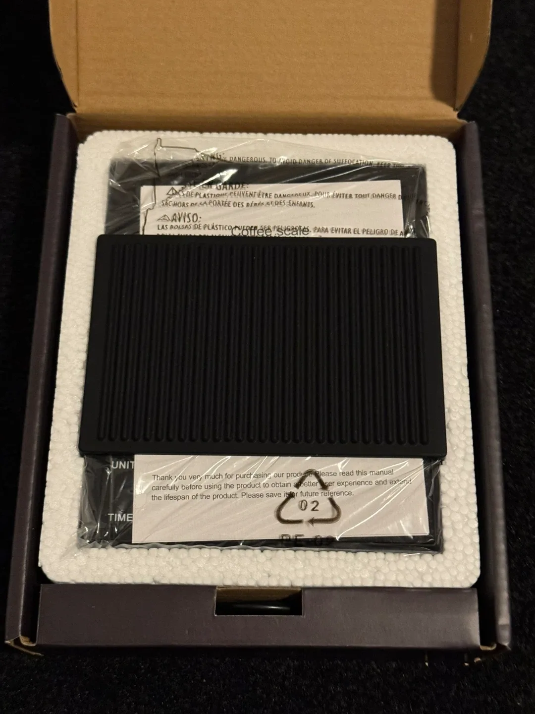 Coffee Scale with Timer, 3kg/0.1g Accurate image indicator(3)