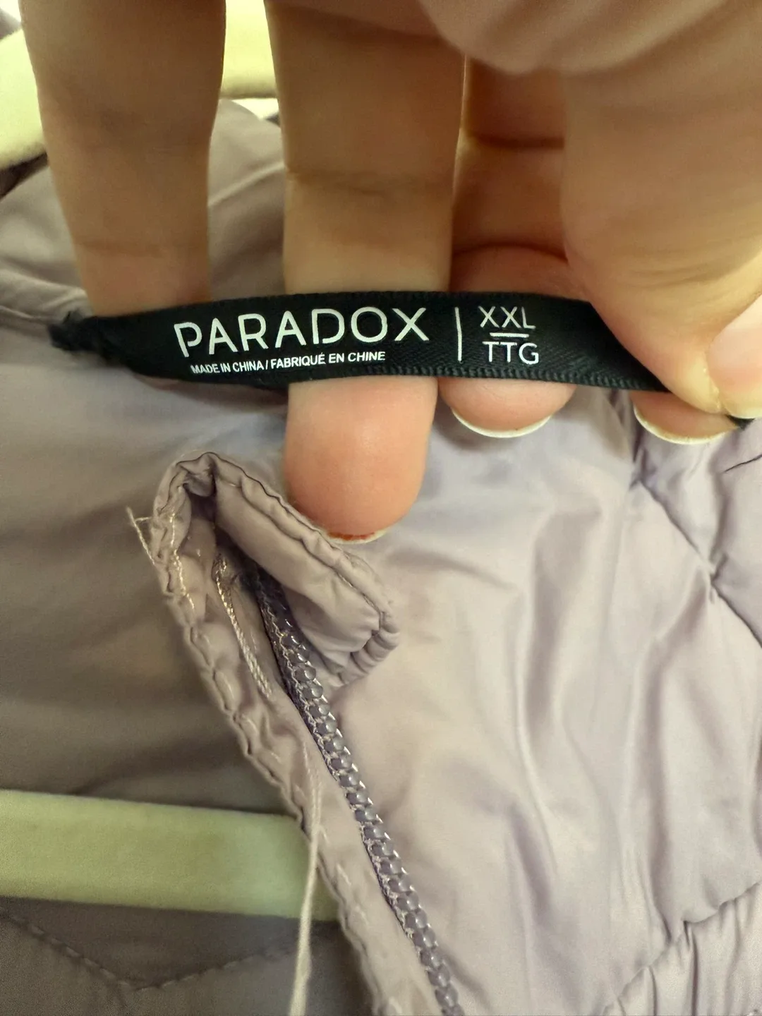 Paradox Pink Down Alternative Puffer Jacket - Size XXL image indicator(5)