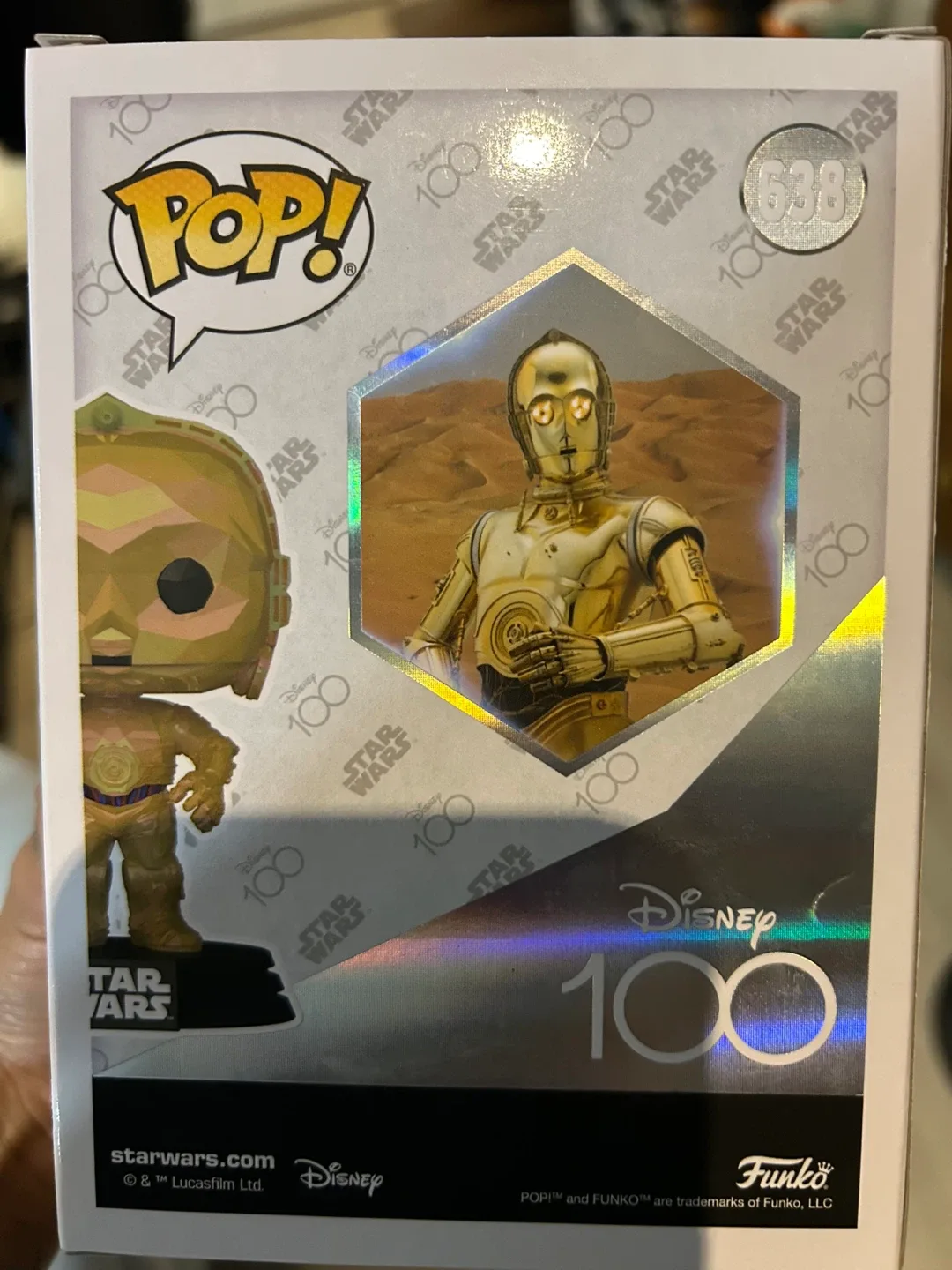C3PO special disney 100 edition image indicator(2)
