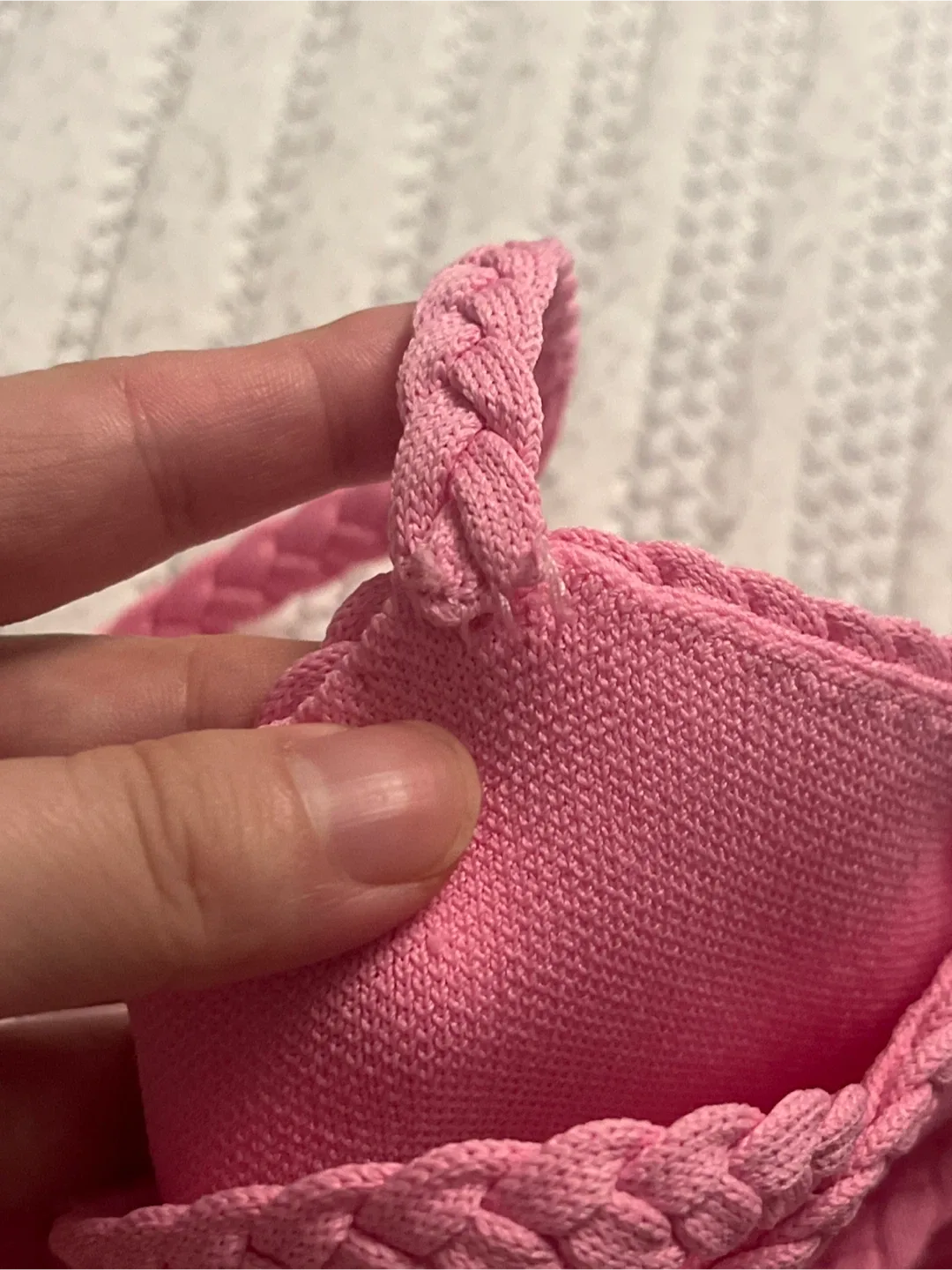 Maje Knit Crop Top with Straps image indicator(4)