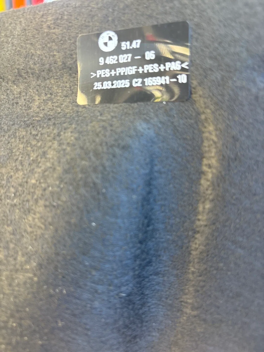 BMW X3 trunk cover 9462027-06 Interior Part - 2025 Expiry image indicator(2)