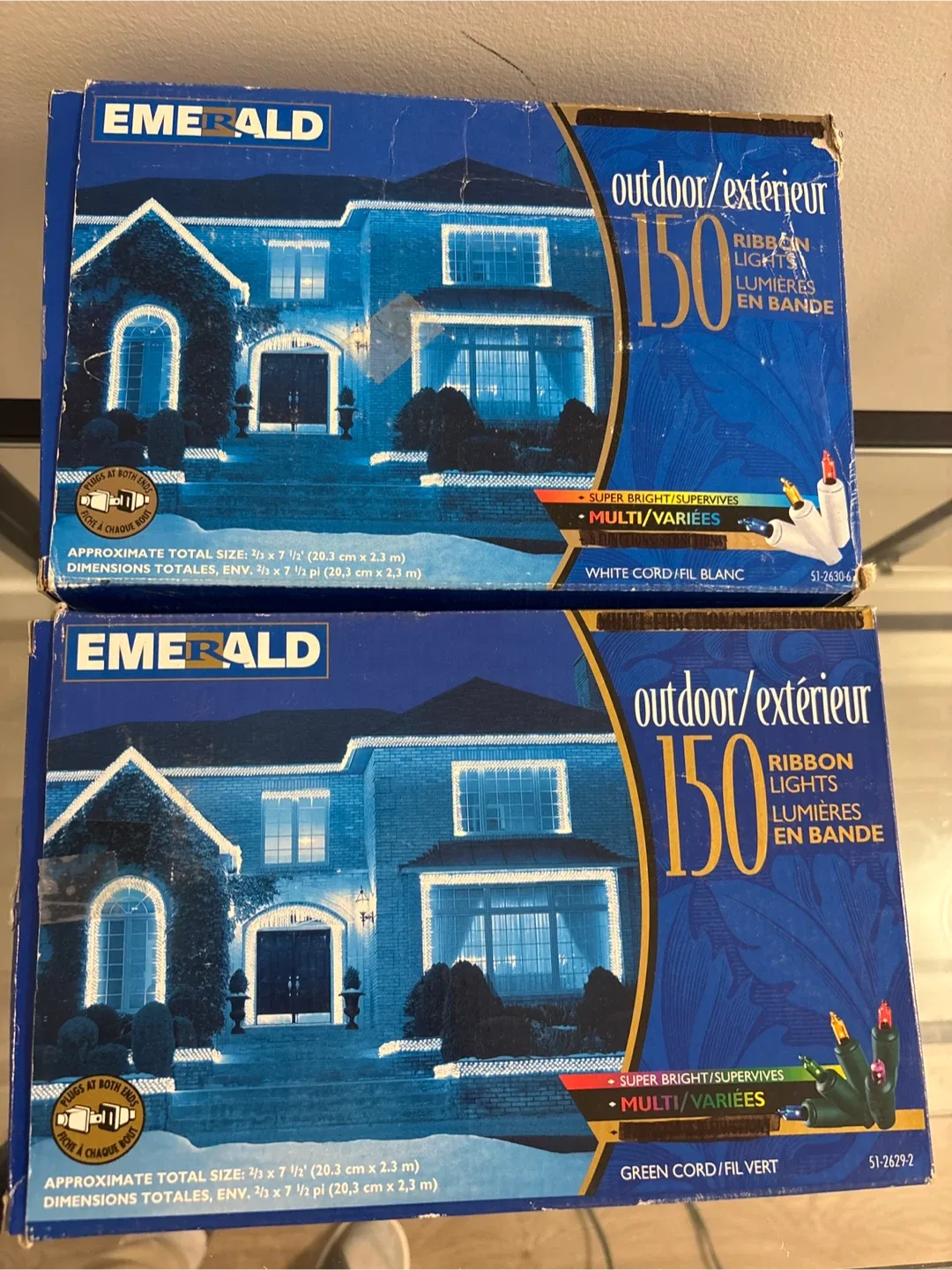 Emerald Outdoor Ribbon Lights - 150 Lights image indicator(2)