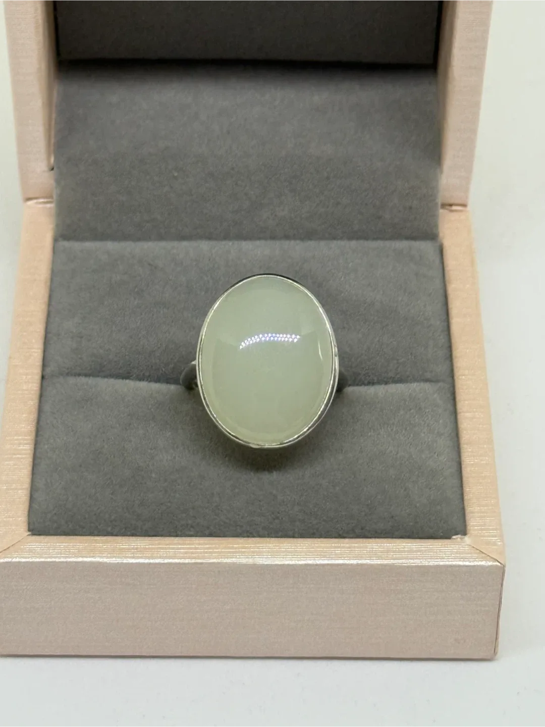 Hetian Jade S925 Ring thumbnail
