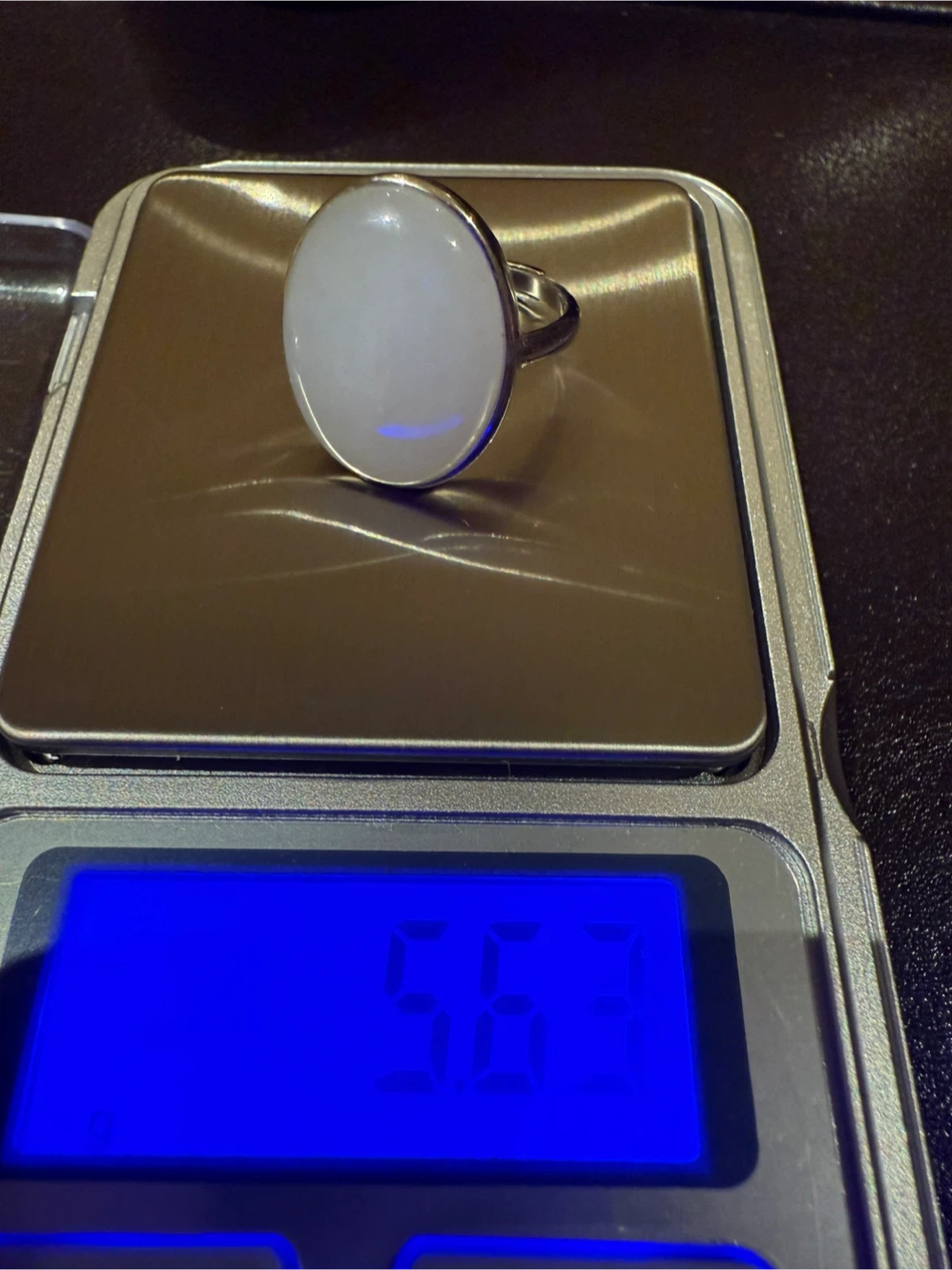Hetian Jade S925 Ring - photo 2