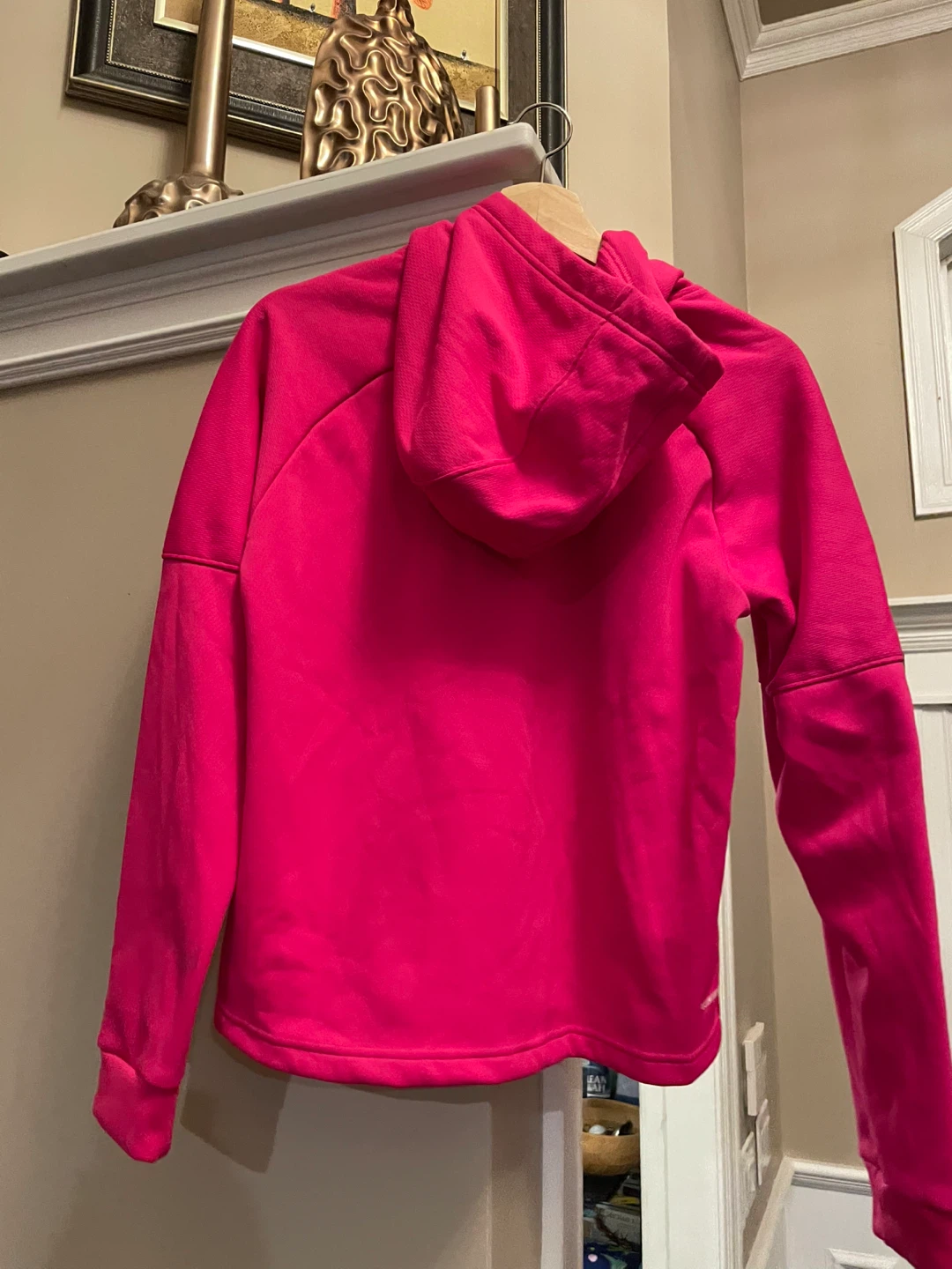 Adidas Climawarm Hoodie - Size M - Pink - photo 2
