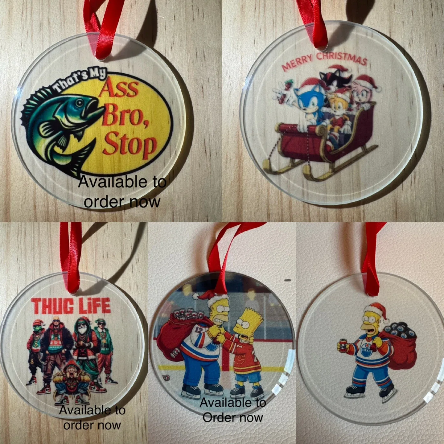 Edmonton Oilers Grinch Christmas Ornament image indicator(9)