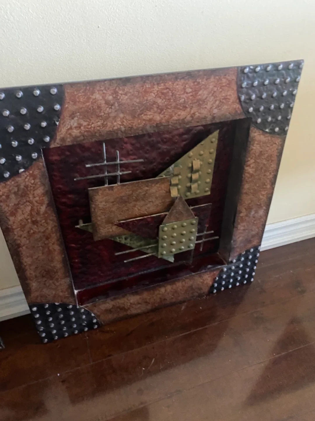 Set of 2 Framed Abstract Wall Art image indicator(3)