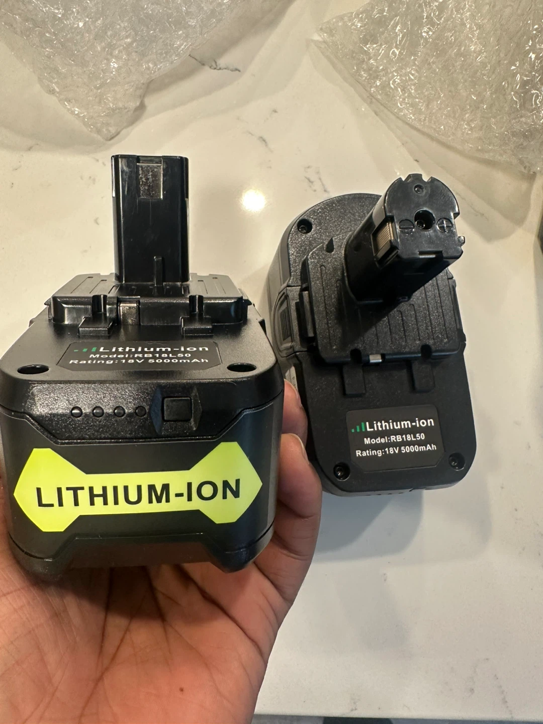 Power Tool Battery Rechargeable Li-ion 18V