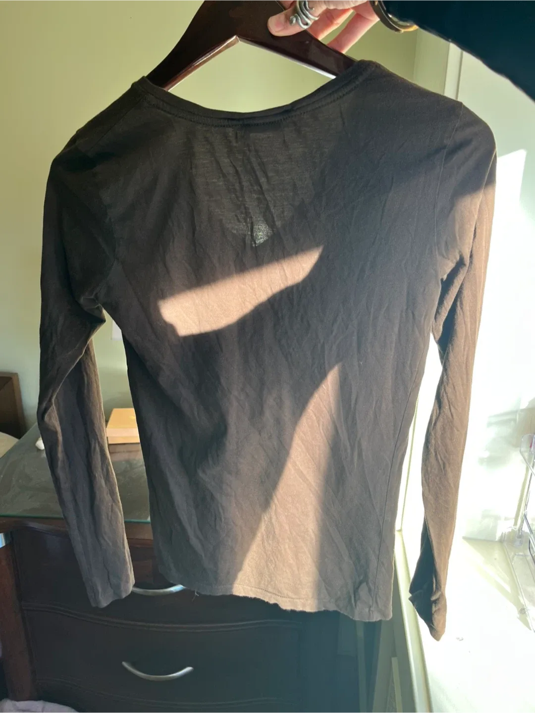 Ralph Lauren Brown Long Sleeve Top - Size s image indicator(2)