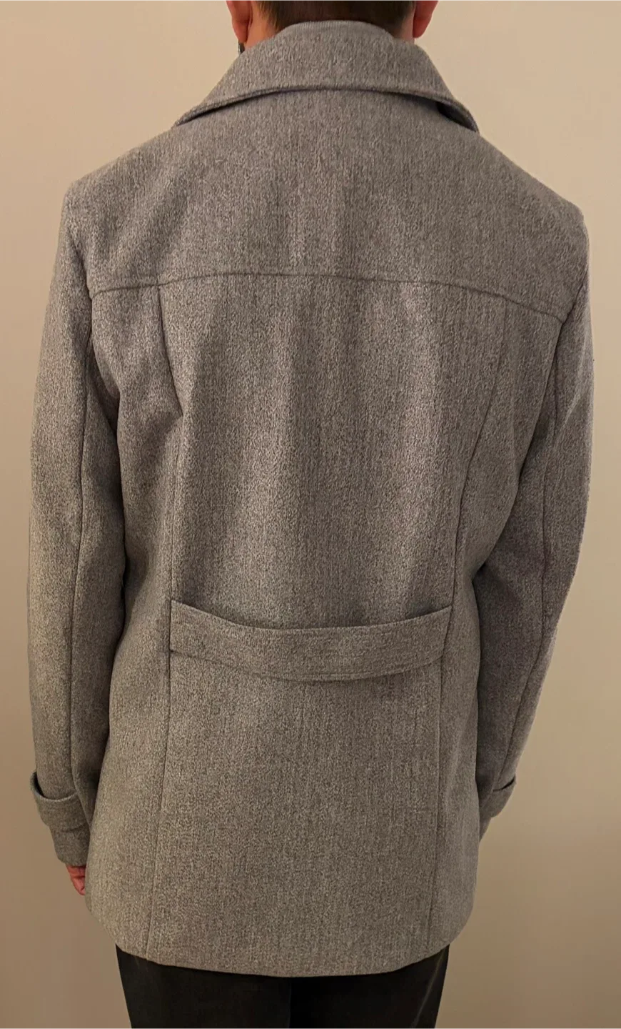 Grey Winter Dress Coat image indicator(3)