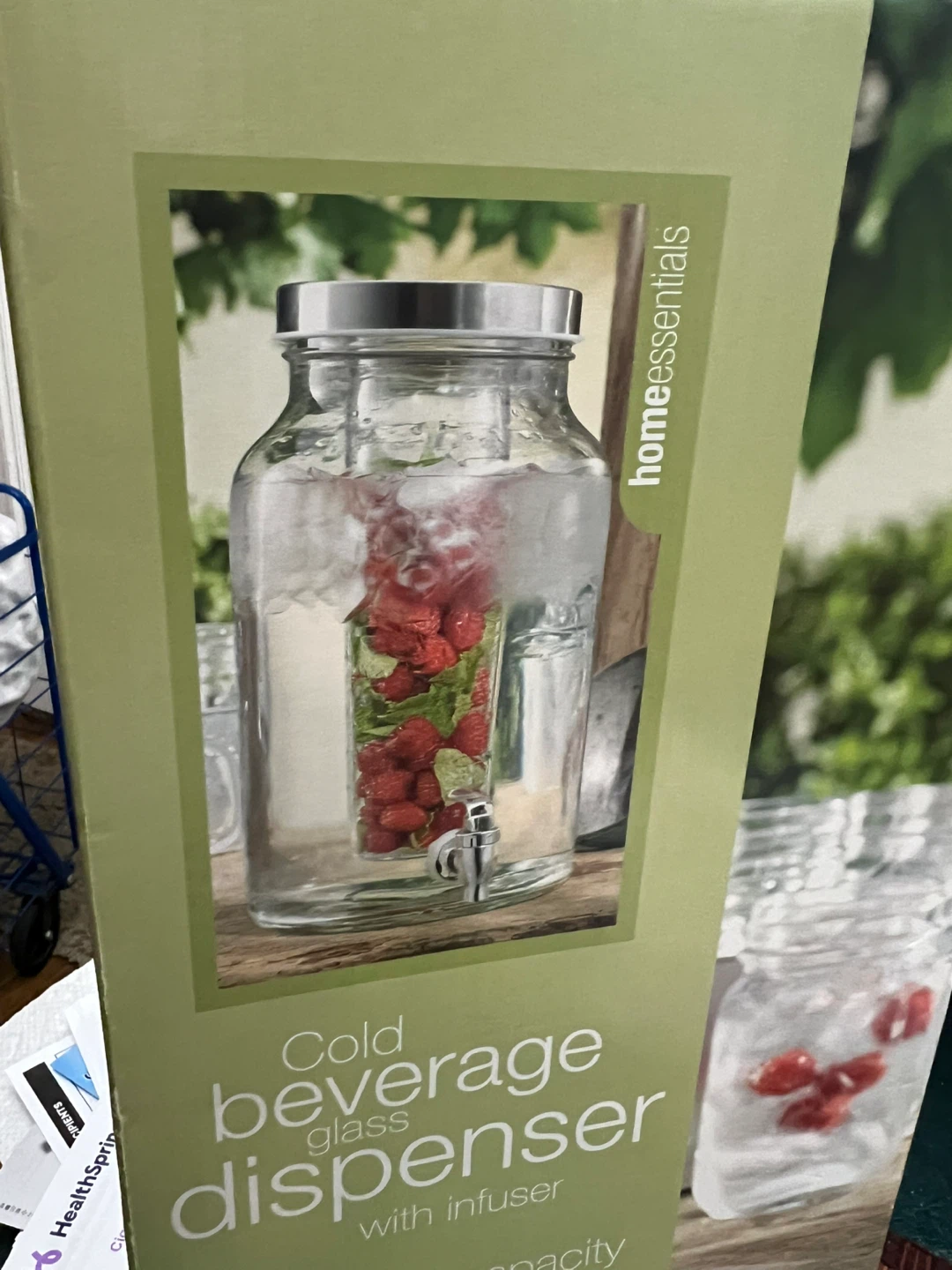 Brand new in box Home Essentials 1.5 Gallon Beverage Dispenser - photo 3