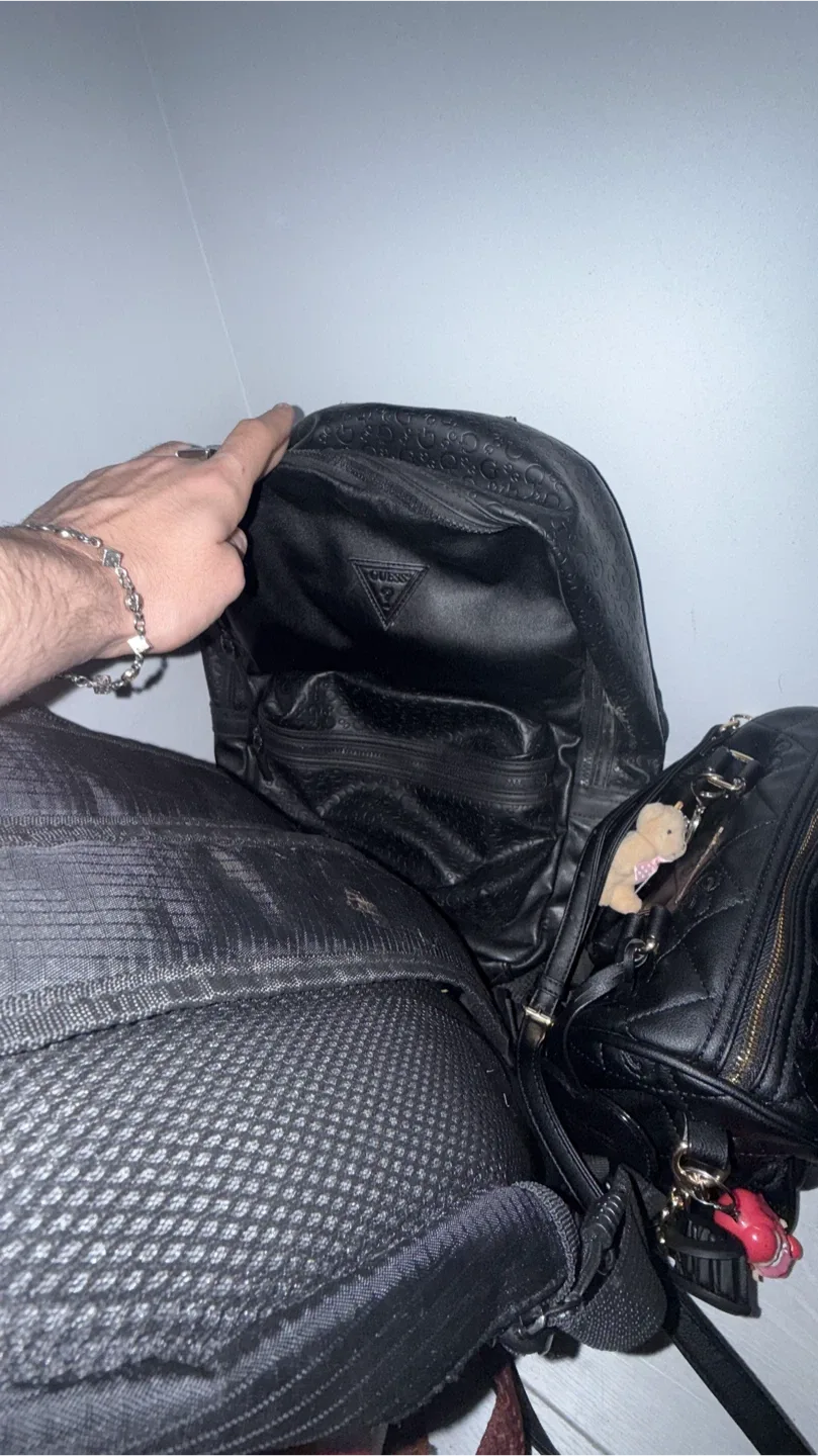 Guess Black Backpack thumbnail