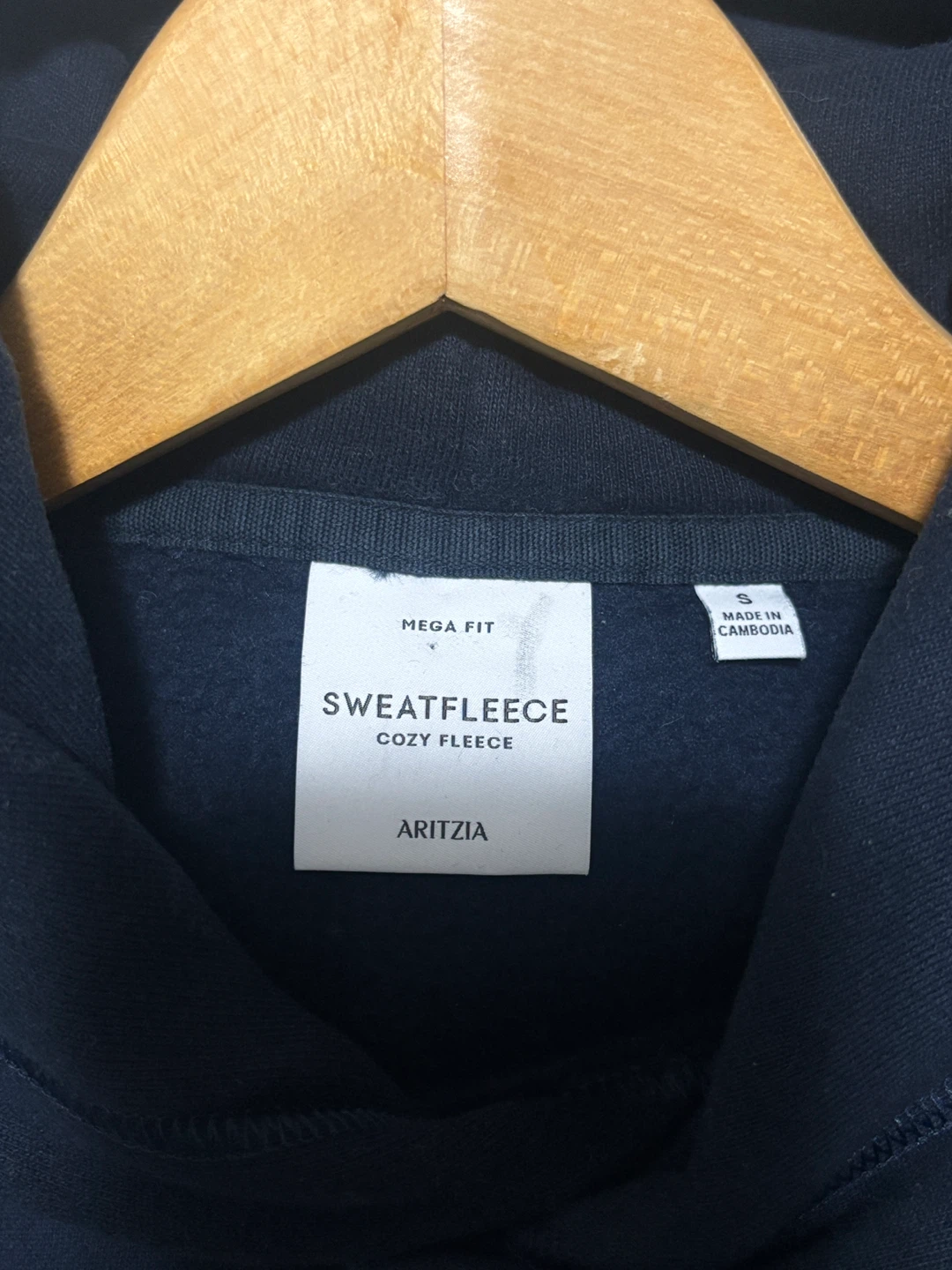 Aritzia Megafit Sweatfleece Cozy Fleece Hoodie - Size S - photo 4