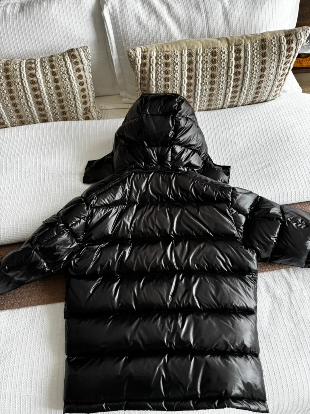 Moncler Black Puffer Jacket image indicator(6)