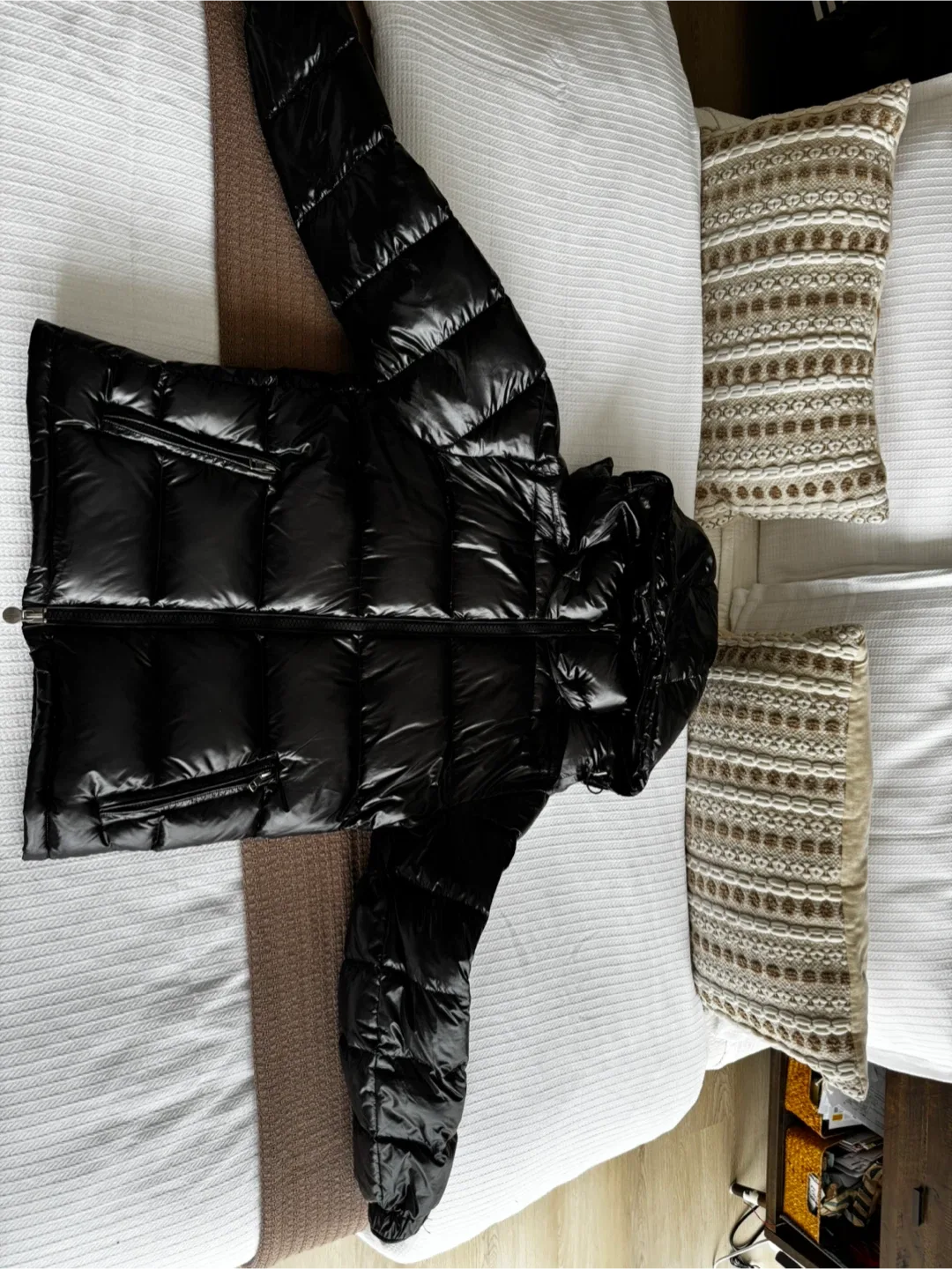 Moncler Black Puffer Jacket image indicator(2)