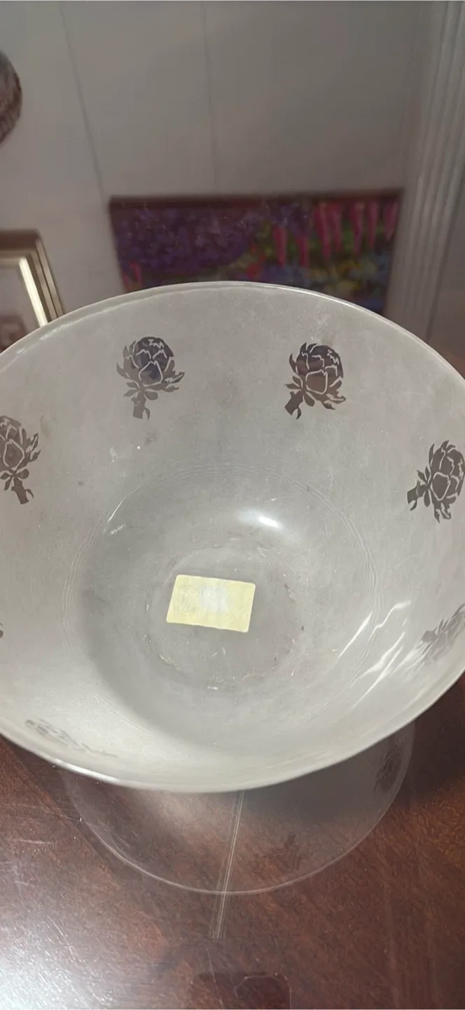 Decorative Glass Bowl image indicator(2)