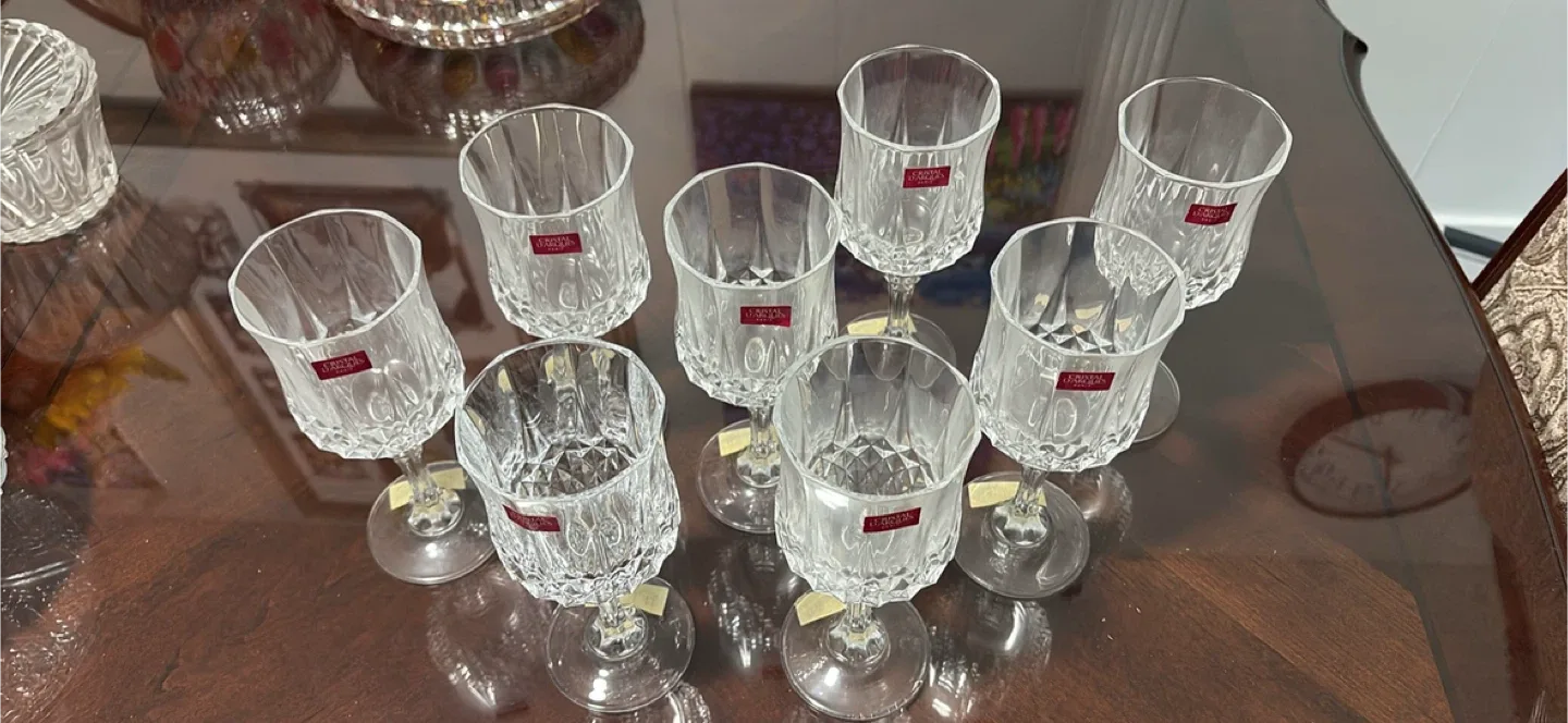 Cristal D'Arques Wine Glasses (Set of 8) image indicator(2)